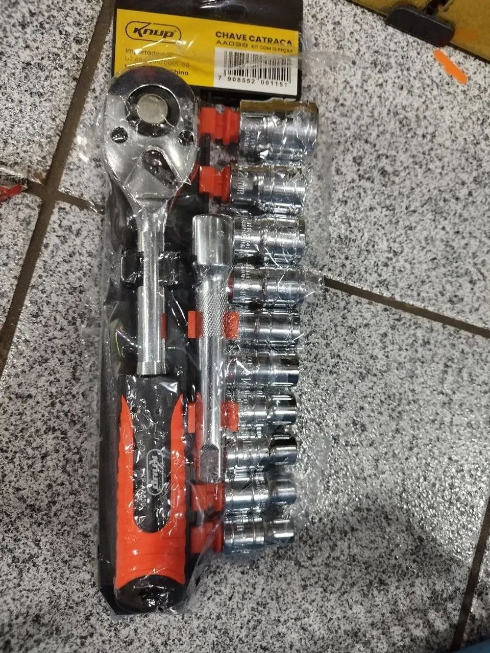 Chave Catraca 1/2 Polegadas Kit - Foto 4