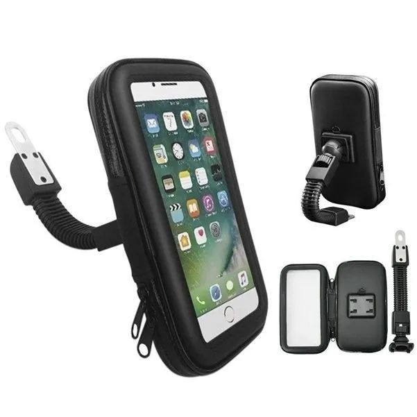 Suporte Capa De Celular Impermeável Moto Bicicleta - Foto 2
