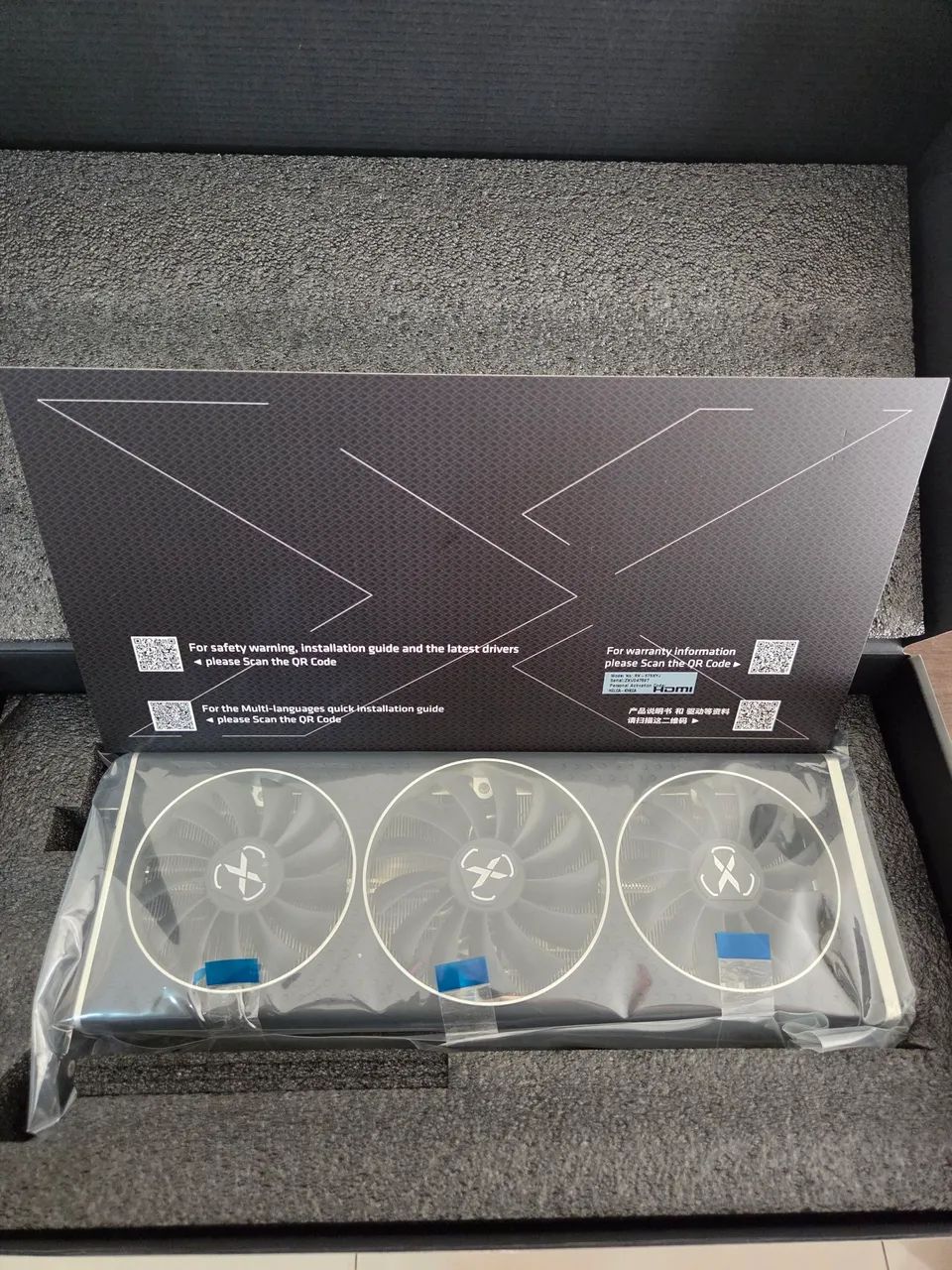 RX 6750 XT XFX Speedster QICK 319 - Nova, com garantia de 2 anos. - Foto 3