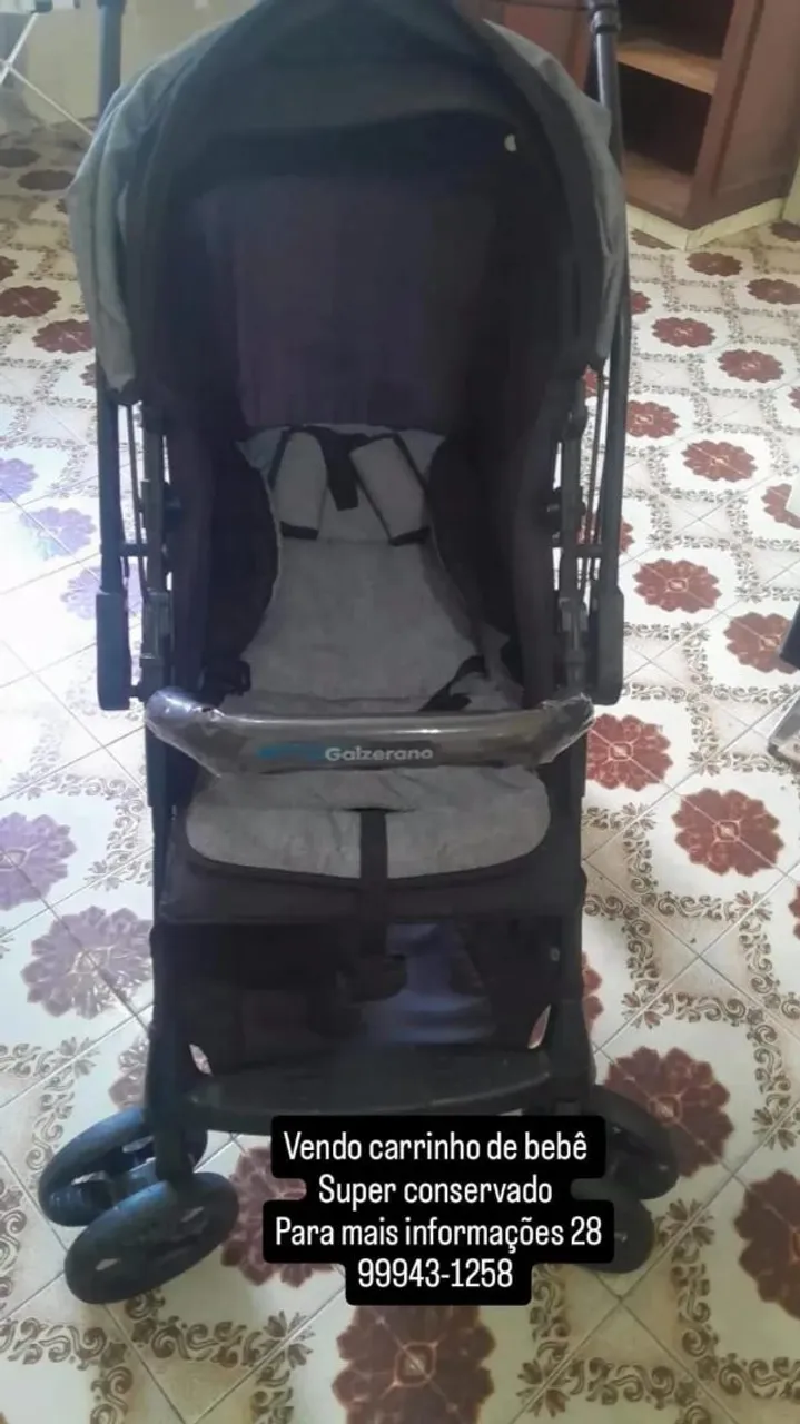 Vendo Carrinho de Bebê Galzerano Super Conservado