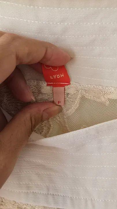 BLUSA FARM BORDADA EM TULE - Foto 4