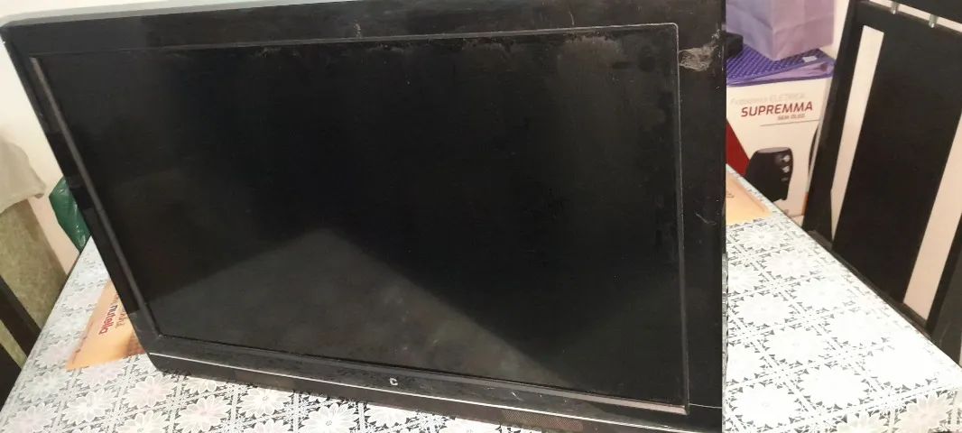 Tv 32 polegadas lcd - Tv Lcd 32 Polegadas Aoc com defeito - Foto 2