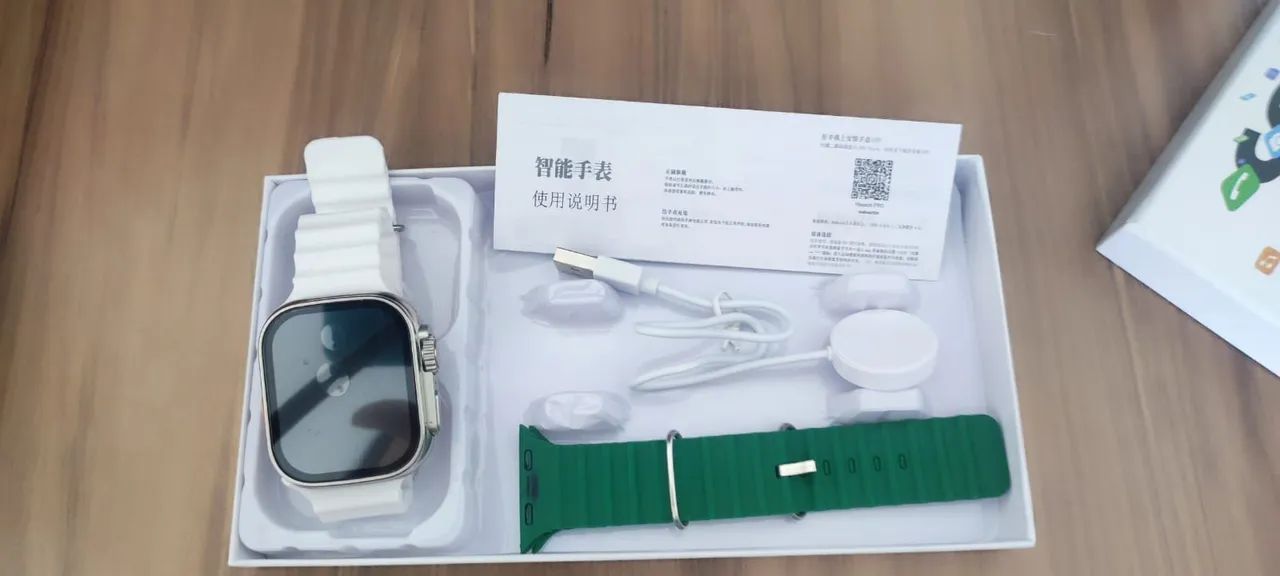 Smartwatch ultra t10 preto ou branco  - Foto 2