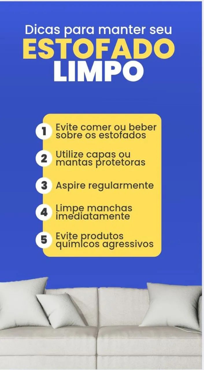 Higienização de Estofados  - Foto 3