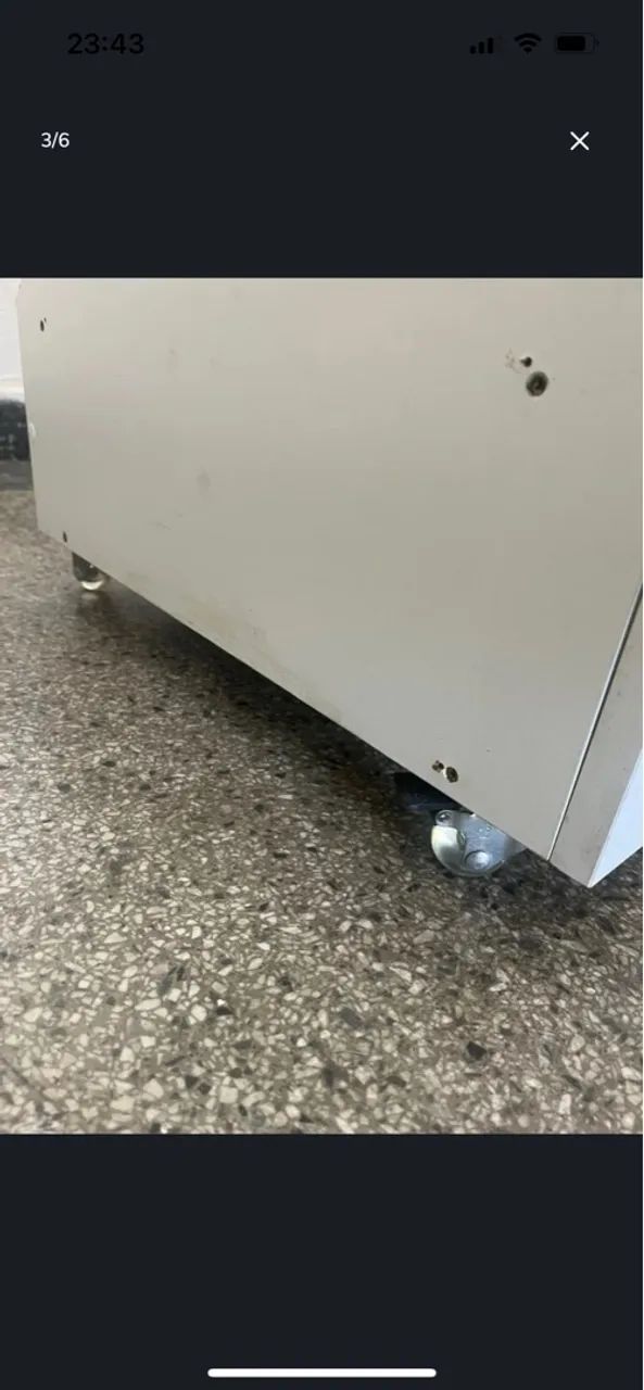 Móvel Branco com Gaveta pra plástica dos pés  - Foto 5