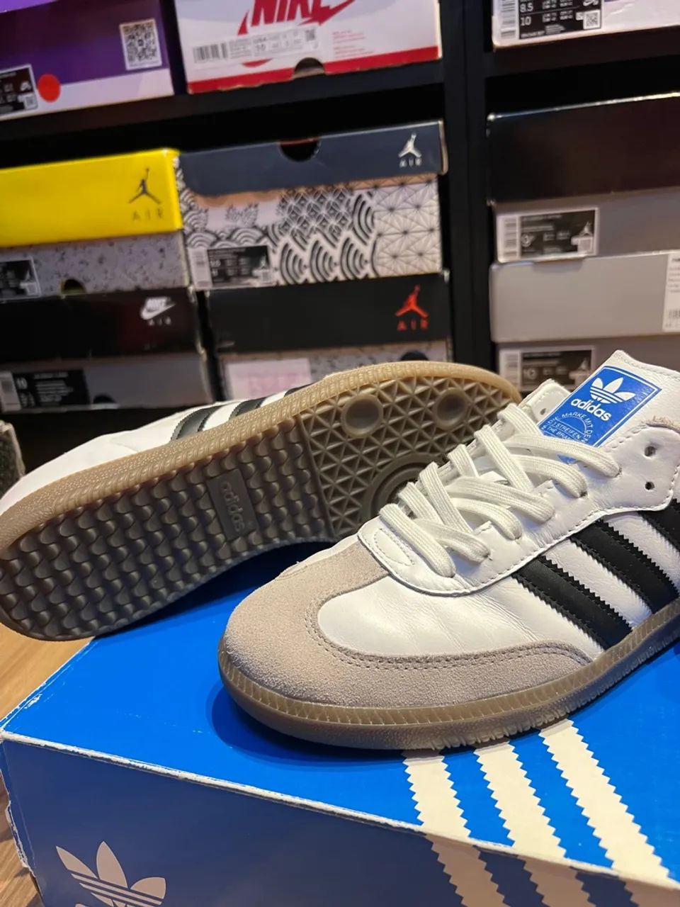 Adidas Samba Original 42 Black Gym - Foto 2