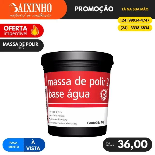 Massa de Polir 1KG