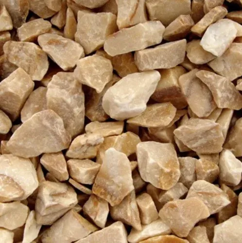 Granilha ouro pedra para jardim diversos tamanhos