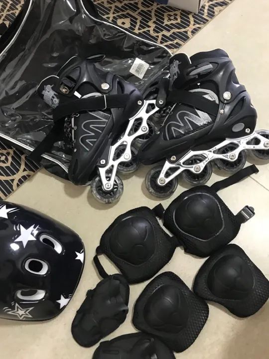 Patins Roller infantil 32 a 36 - Foto 2