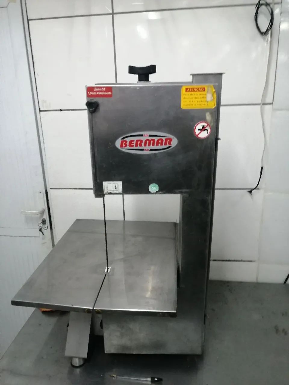 Serra fita para açougue e moedor de carne  - Foto 3