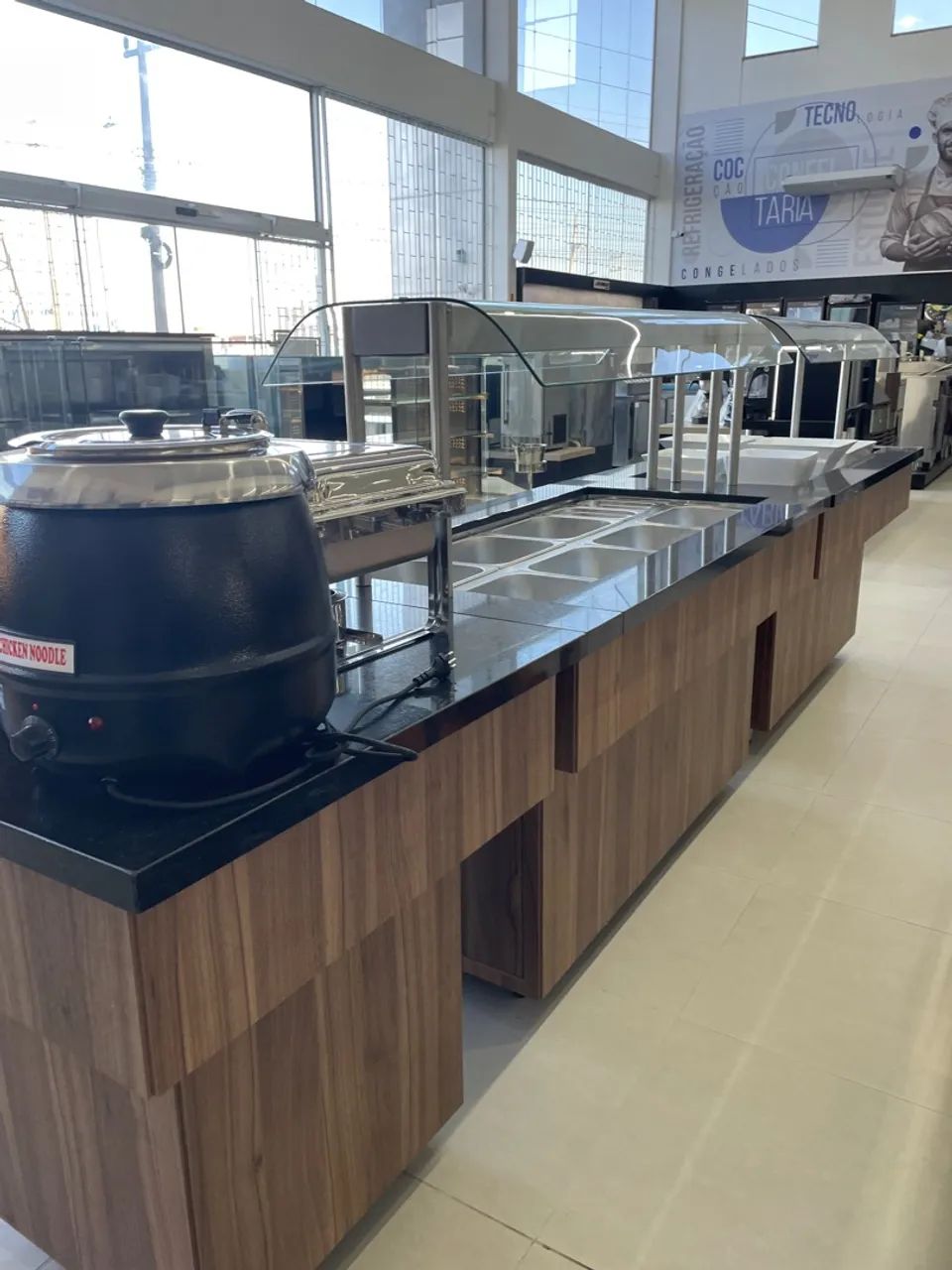 Balcão Buffet Completo para Restaurante - Evandro 