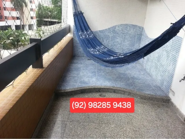 Apto todo mobiliado com 4 qts no Parque Dez próx ao Detran e Amazonas Shopping