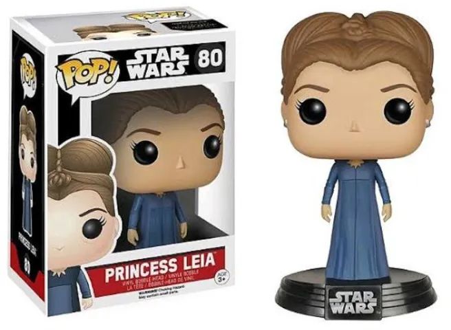 Pop Vinyl Princesa Leia #80 Funko - O Despertar Da Força
