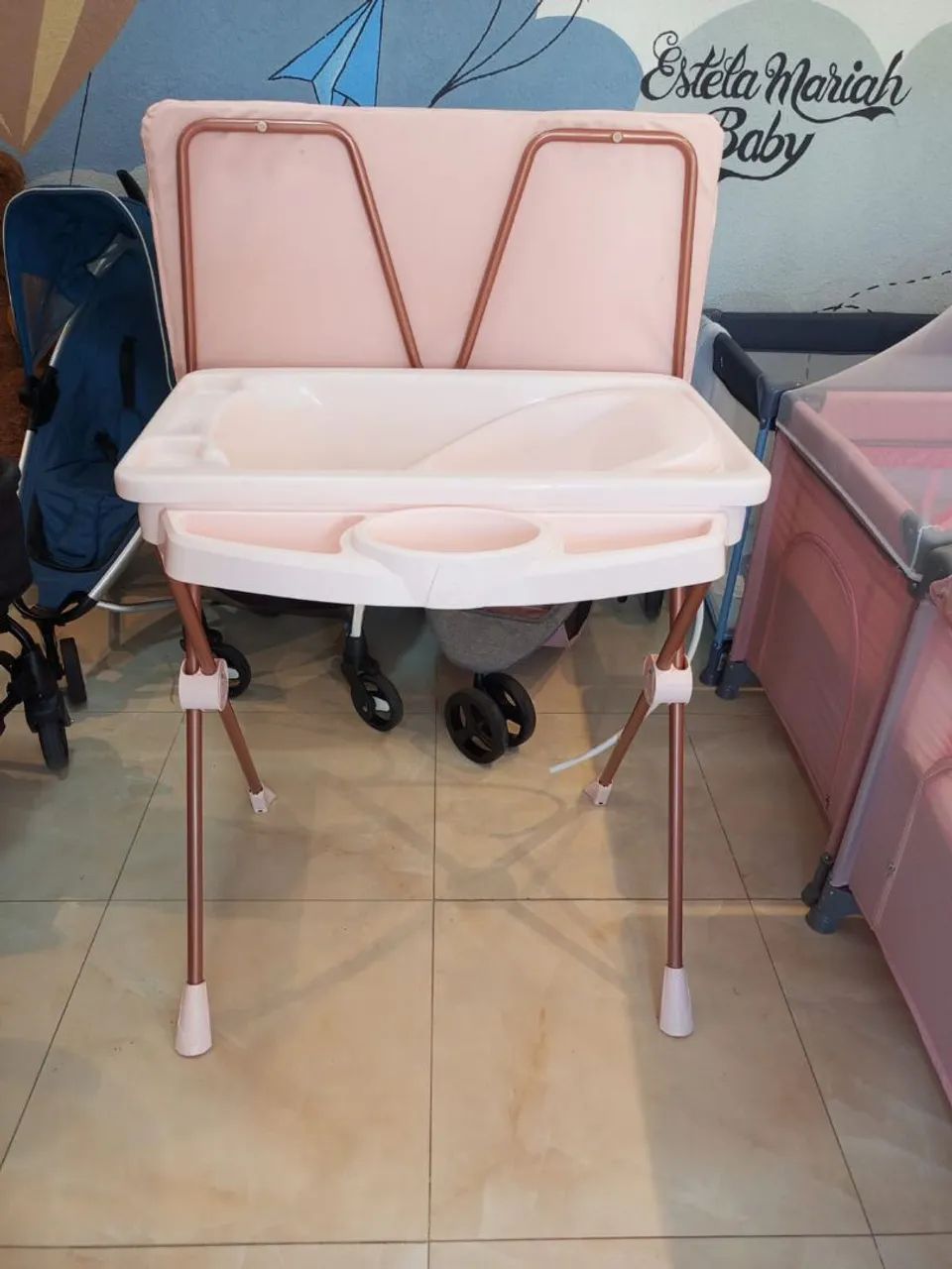 Banheira com trocador galserano