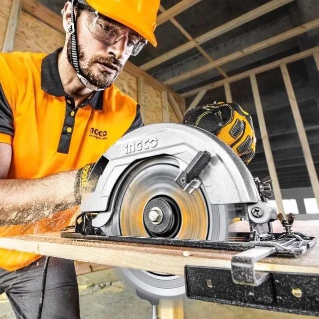 Serra Circular 2200w 9.1/4 Pol CS2358-9 Industrial Ingo - Foto 3