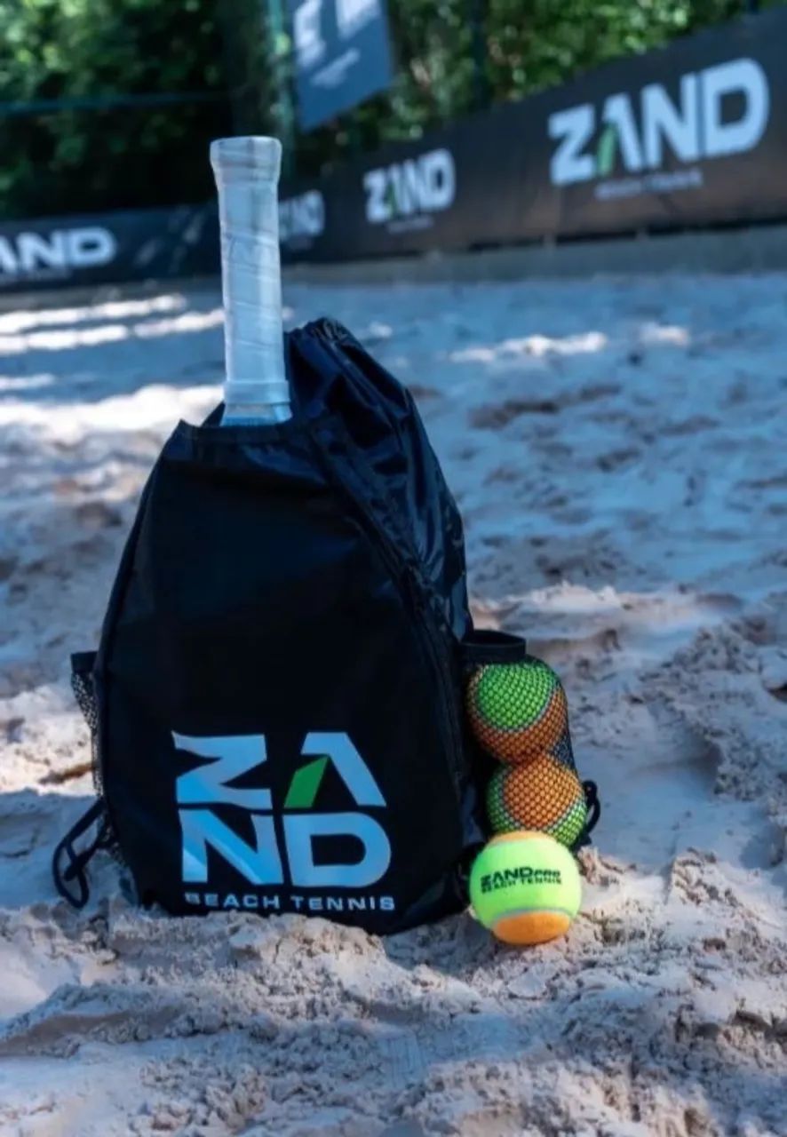Raquete De Beach Tennis ZAND Z BLADE SEMI-NOVA, Peso 314 gramas balance 26.  - Foto 2