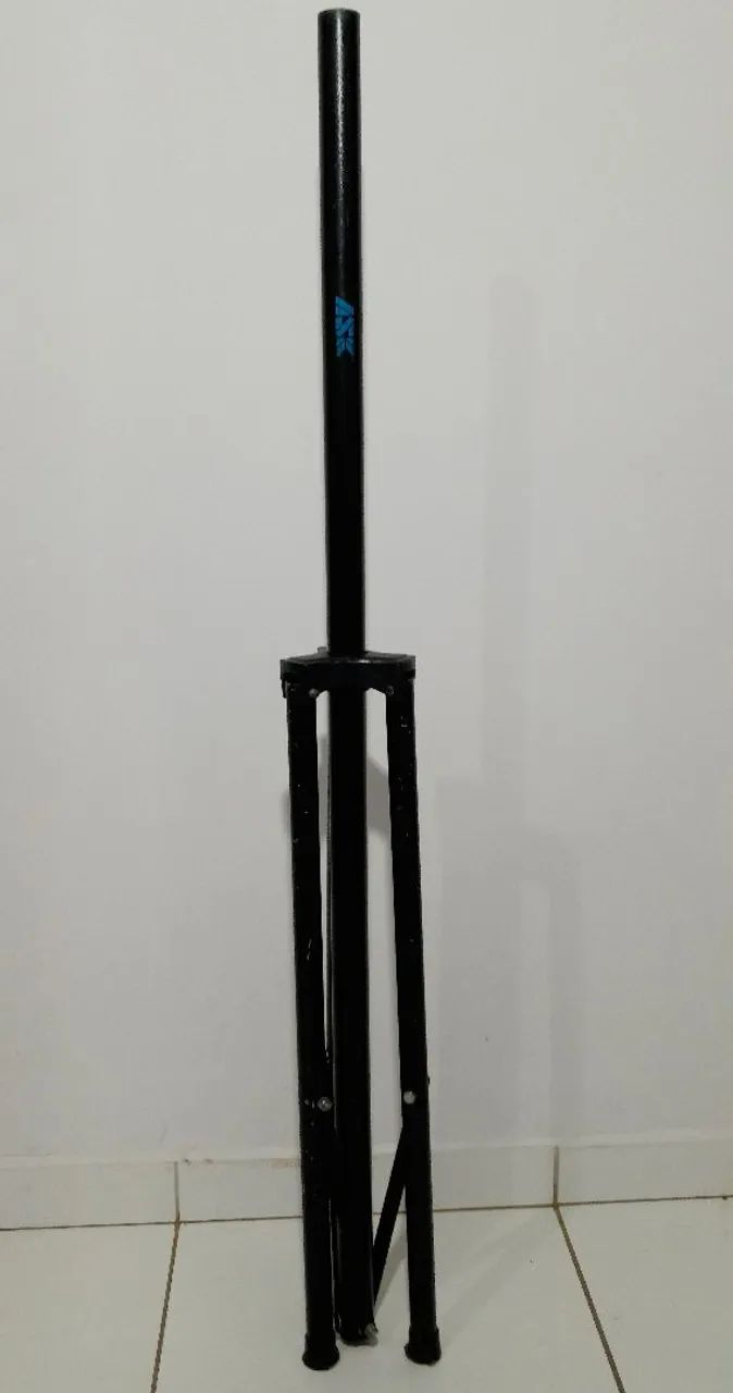 Kit: 02 Pedestais Tripés Suportes Reforçados Para Caixas de Som - ASK - Foto 2