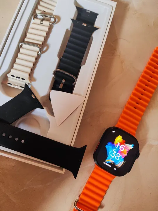 Smartwatch Android com câmera, Playstore e entrada para chip. + Brinde
