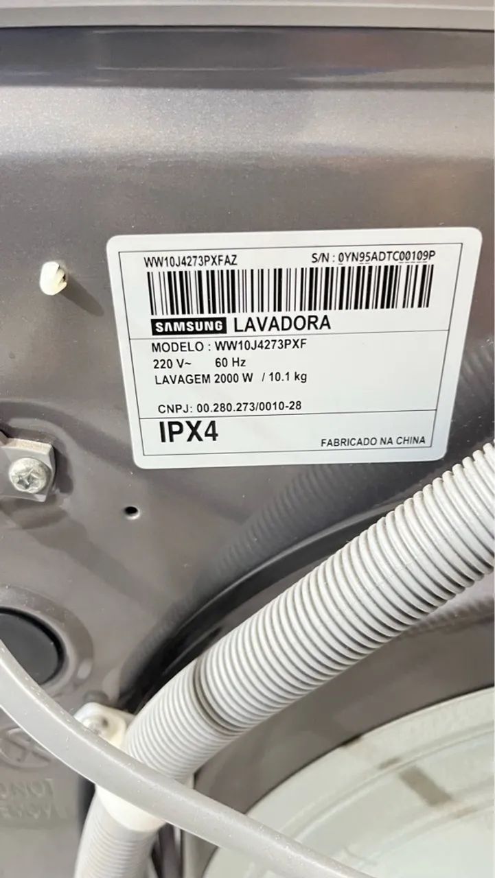 Máquina de Lavar Samsung Digital Inverter 10.1  - Foto 2