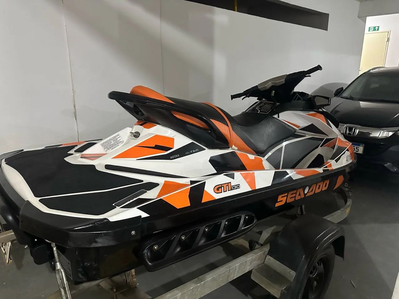Jetski GTI 130 2013 3 lugares com escada chave reserva  - Foto 4
