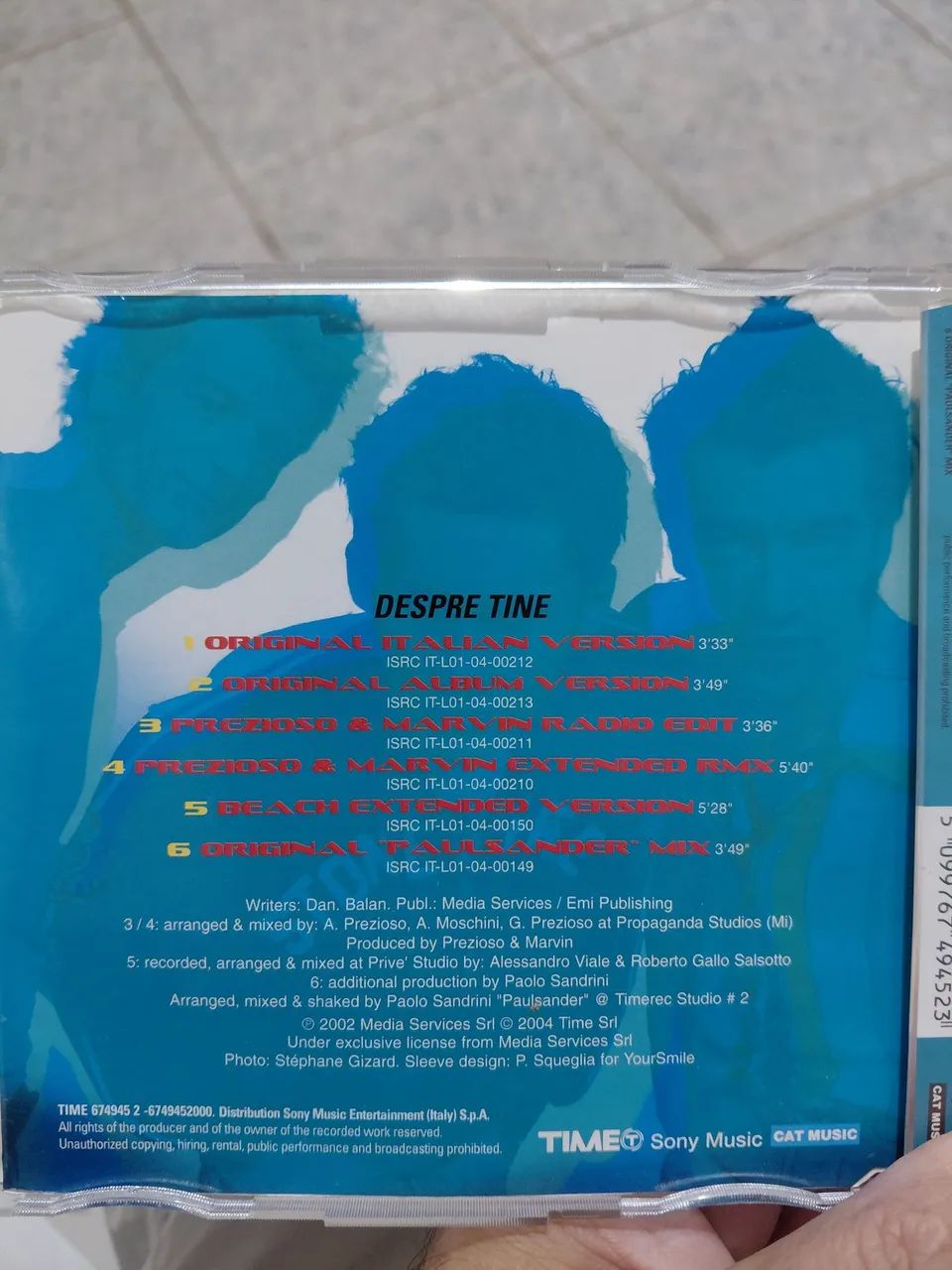 CD O-Zone - Despre Tine - Foto 2