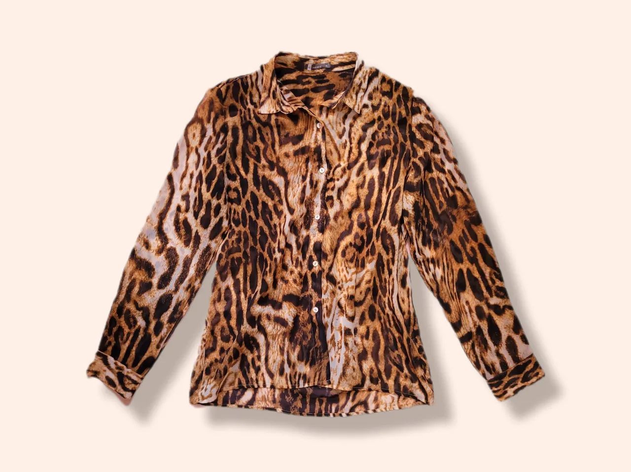 Camisa Animal Print Feminina - Foto 3