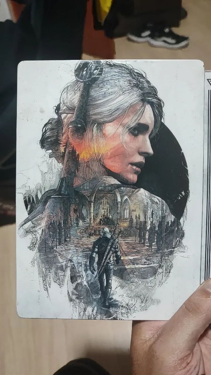 Steelbook The Witcher 3: Wild Hunt original da collector edition 