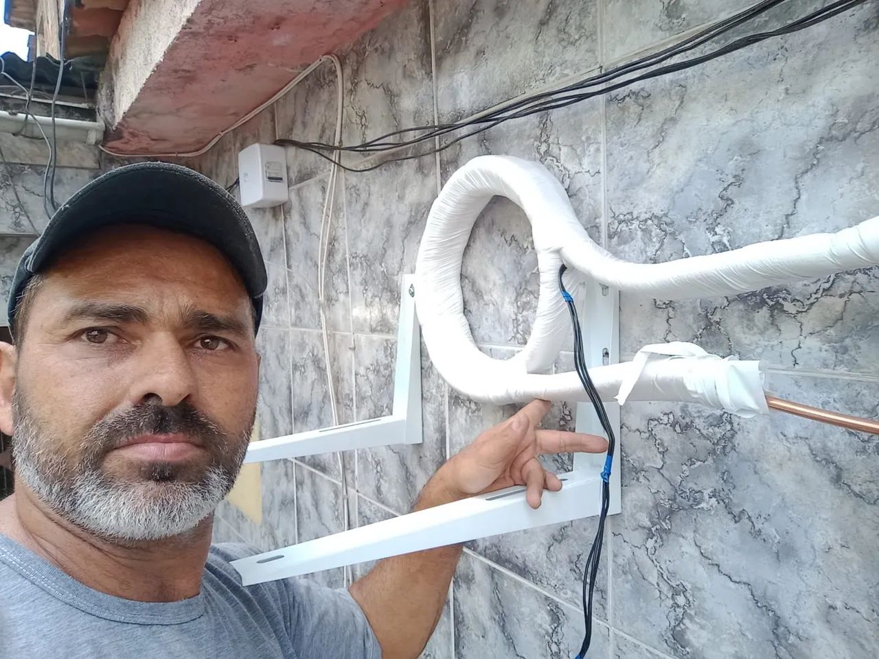 Instalação ar condicionado 