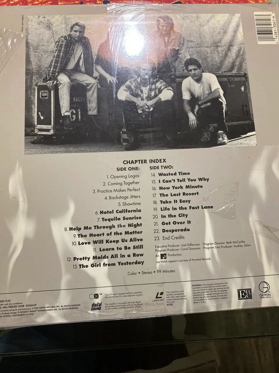 Laser Disc Eagles  Hell freezes over - Foto 2