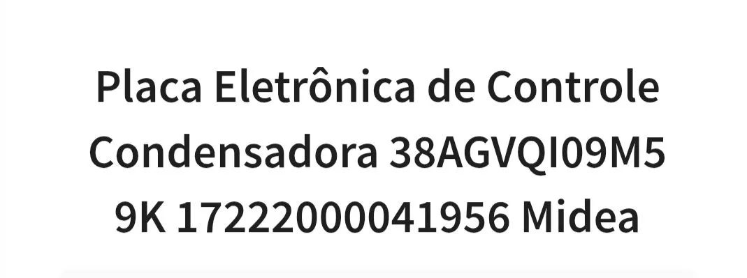 Placa da condensadora Midea inverter - Foto 3