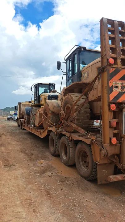 Faço fretes com prancha 2 e 3 eixos - Foto 3