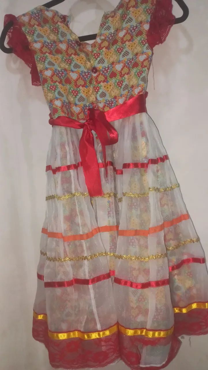Vestido Junino infantil  - Foto 2