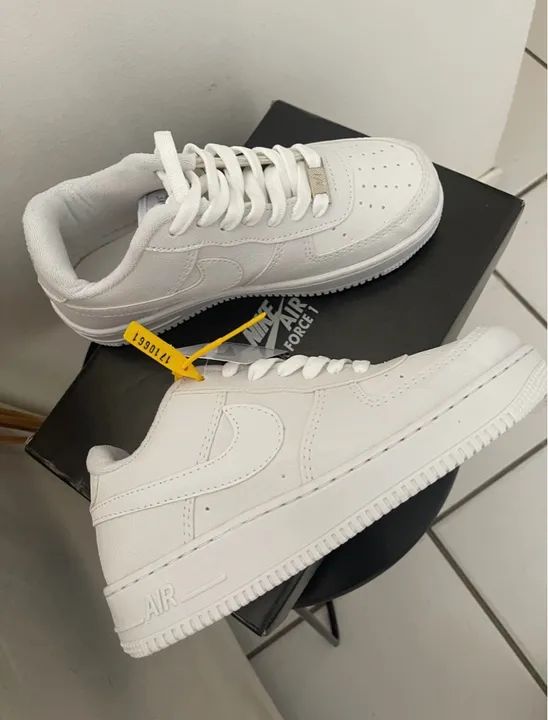 Tênis Air Force 1 Branco - Foto 3
