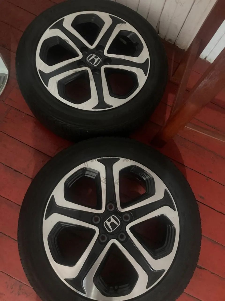 Jogo de Rodas Honda Originais + Pneus - Foto 2