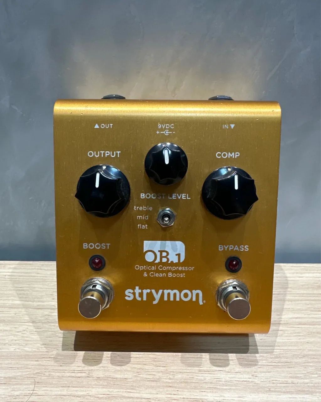 Pedal de compressor e booster Strymon OB1 - Instrumentos musicais