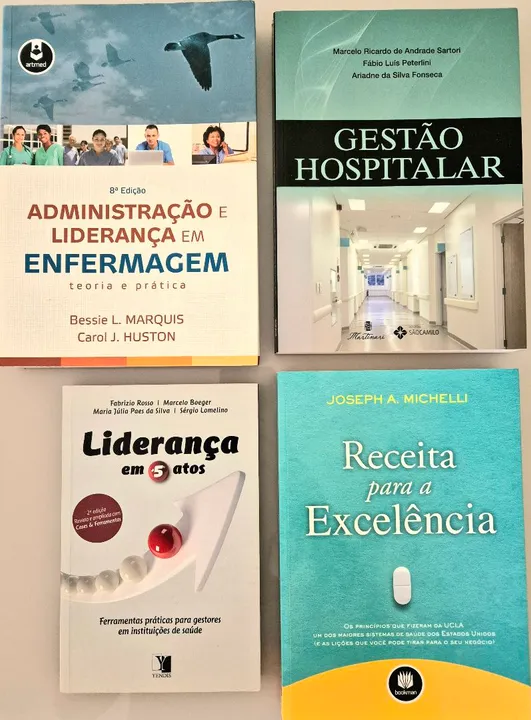Livros de Administração, Gestão e Liderança em Saúde