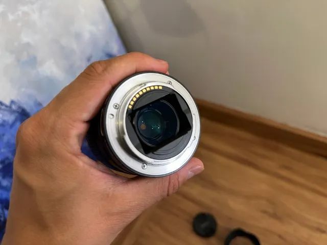 Lente Sony FE 28mm f2 Estado de Nova Full Frame e Crop - Foto 4