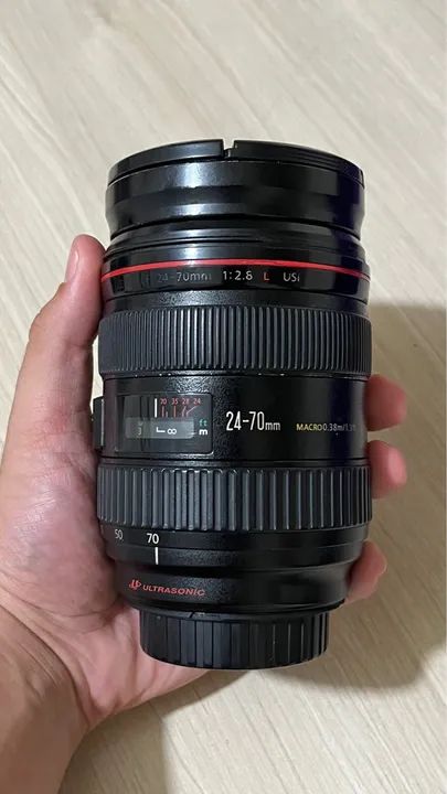 Lente Canon 24-70mm f/2.8 L USM I