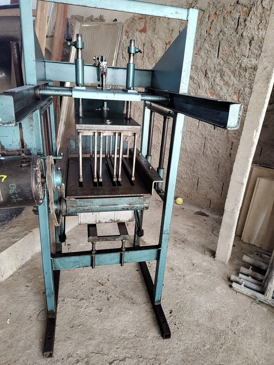 Máquina de Blocos de Concreto