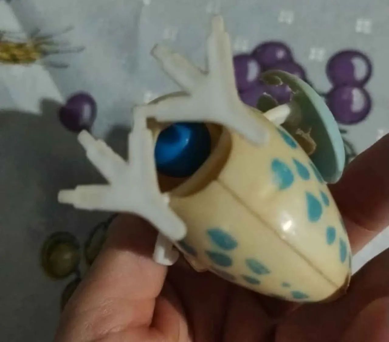 Galinha decorativa vintage MAGGI ANOS 70 COM OVINHO - Foto 5