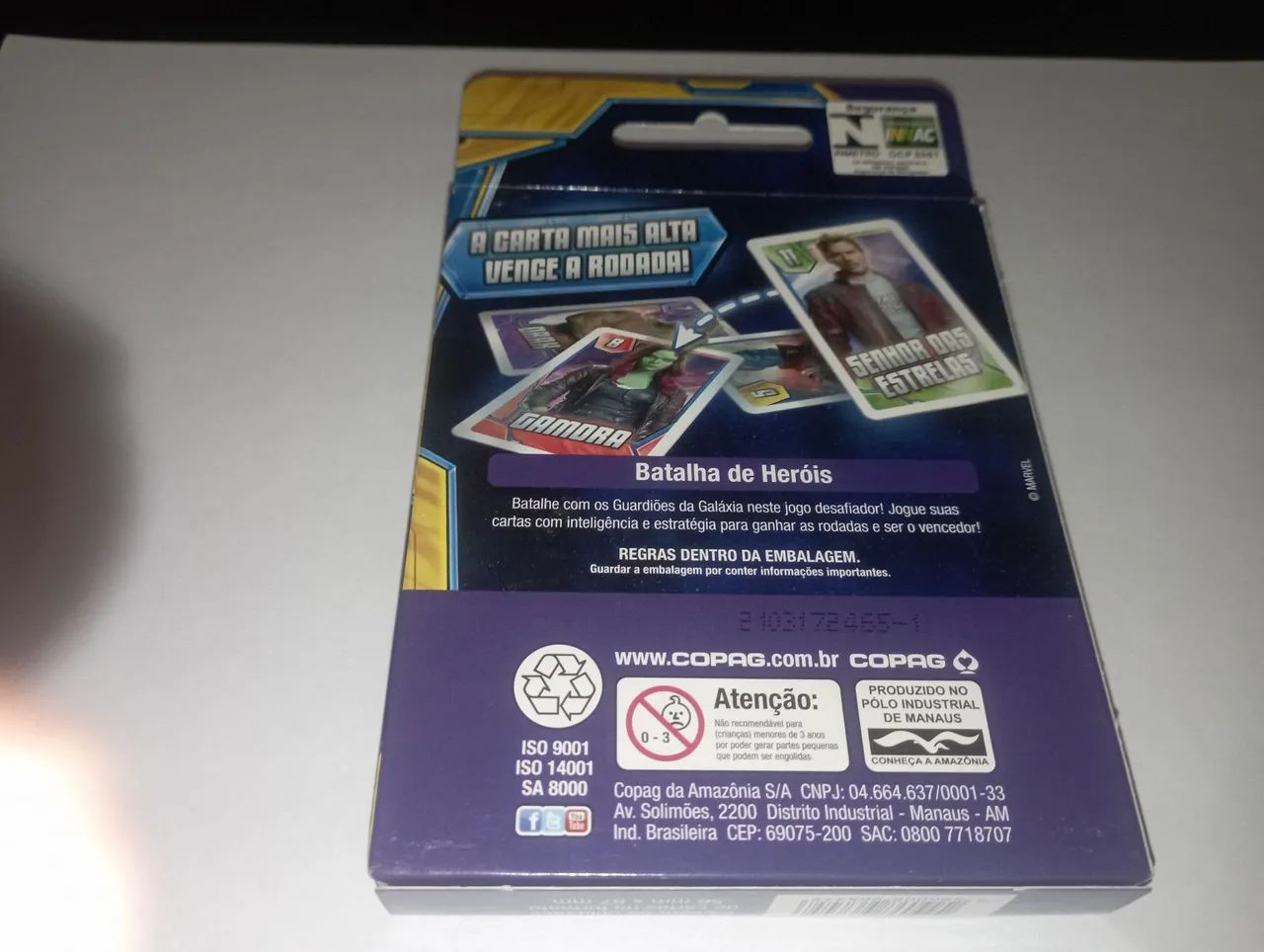 Jogo de cartas batalha de heróis. Guardiões da galáxia vol.2 - Foto 2
