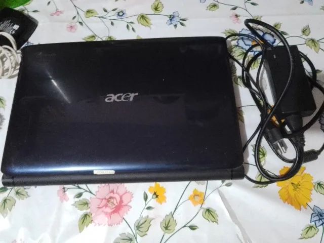 Notebook Acer, liga sem imagem