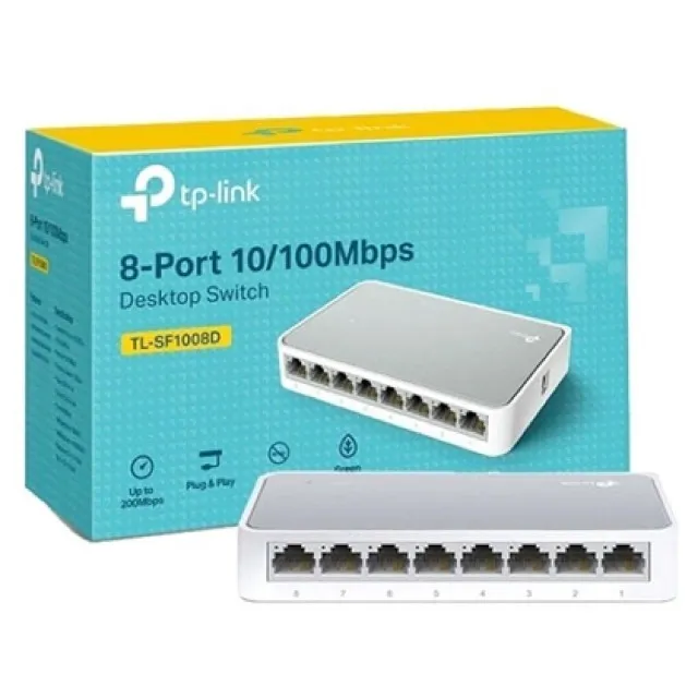Switch 8 portas LS1008 TP-Link
