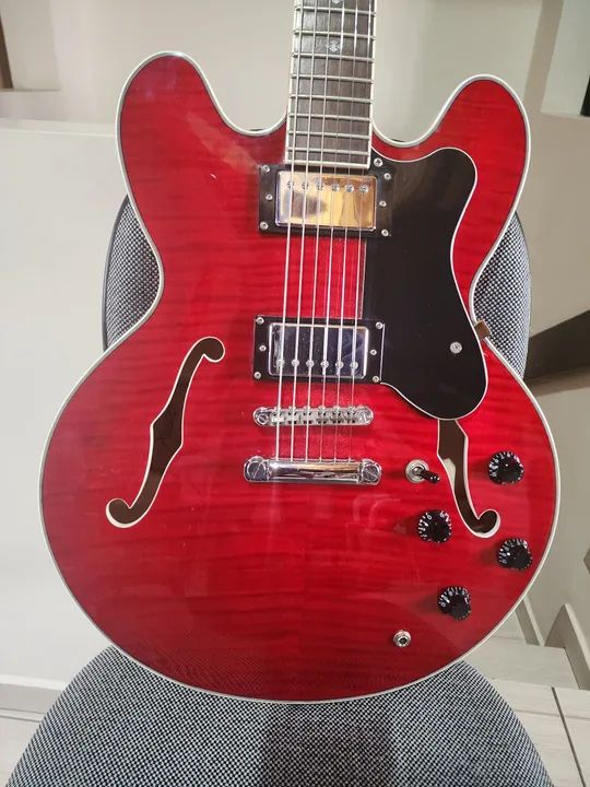 GUITARRA XAVIERE PRO-900 SEMI-ACUSTICA - EXCLUSIVIDADE! - Foto 3