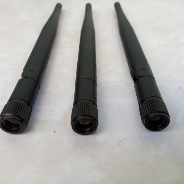 Kit 3 Antenas Wi-fi Roteador Fêmea Sma Conservadas - Foto 4