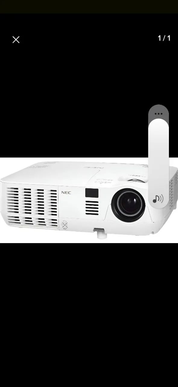 Projetor nec NP115 para retirada de peças 
