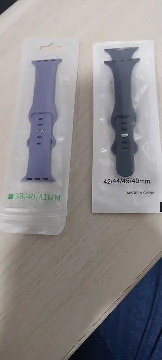 Pulseira Silicone Relógio Apple Watch Ultra 2 - 49, 45, 44 e 42mm