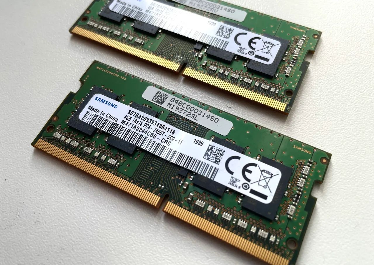 Memória RAM DDR4 para notebook