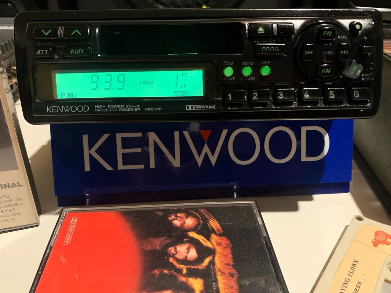 Toca Fitas Kenwood Old School Década de 90 Too de Linha Perfeito - Foto 3