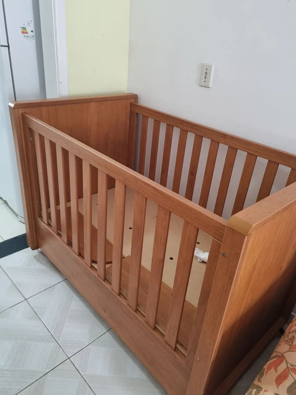 Berço de Madeira para Bebê 